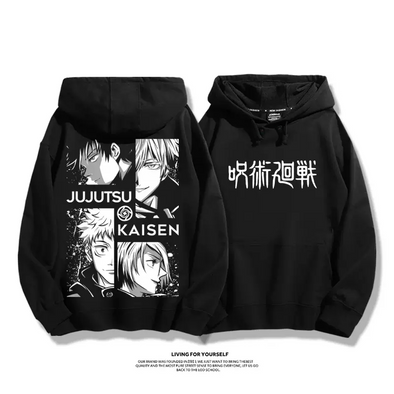 Jujutsu Kaisen Gojo and Megumi Sweatshirt and Hoodie| Jujutsu Kaisen Fans and Merch to Collect - Premium  from DCloth Designs - Just $50! Shop now at DCloth Designs 